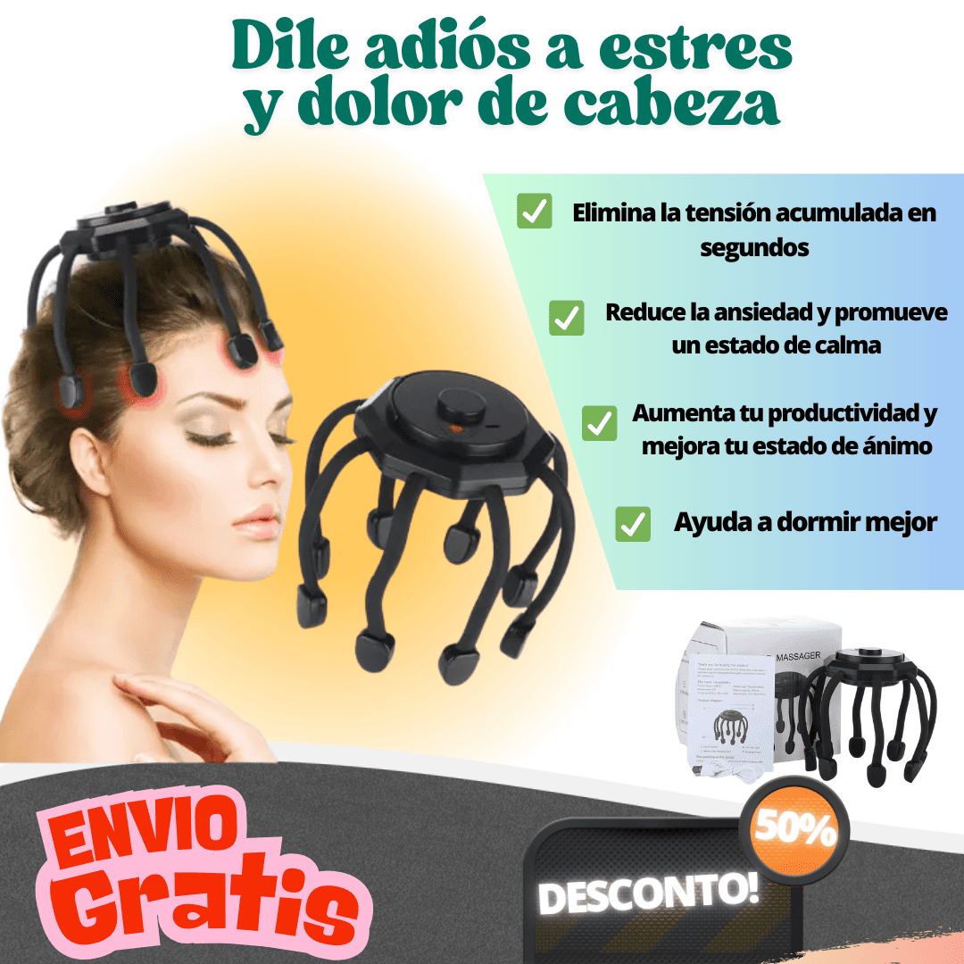 Masajeador de Cabeza + Regalo 🎁