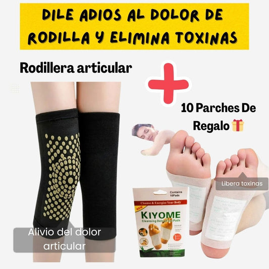 Rodillera Termica + 10 parches desintoxicante🎁