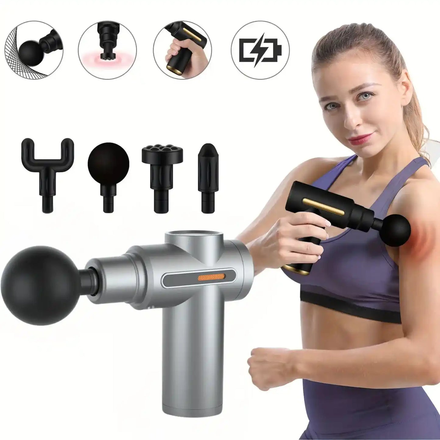 Pistola Masajeador Muscular Corporal