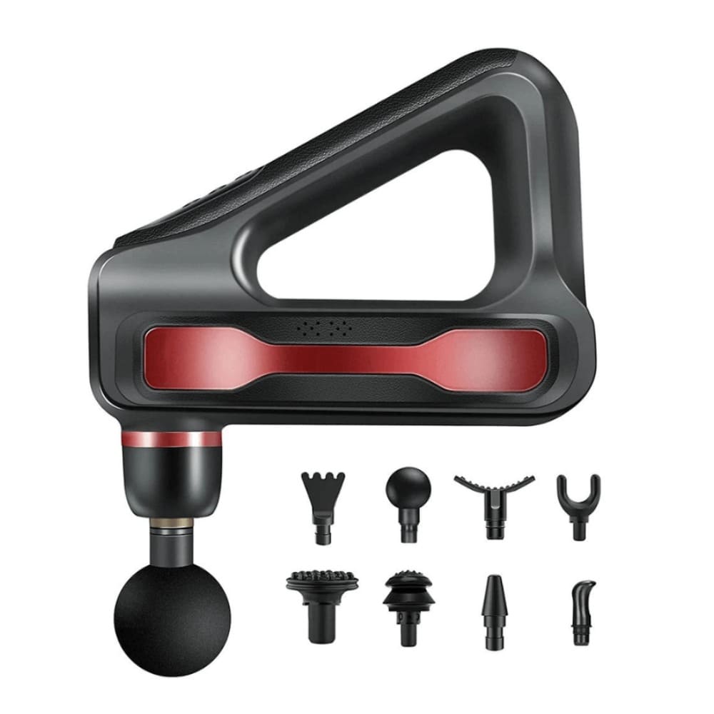 MASAJEADOR FASCIAL GUN DIGITAL BLD-888 – 8 CABEZALES