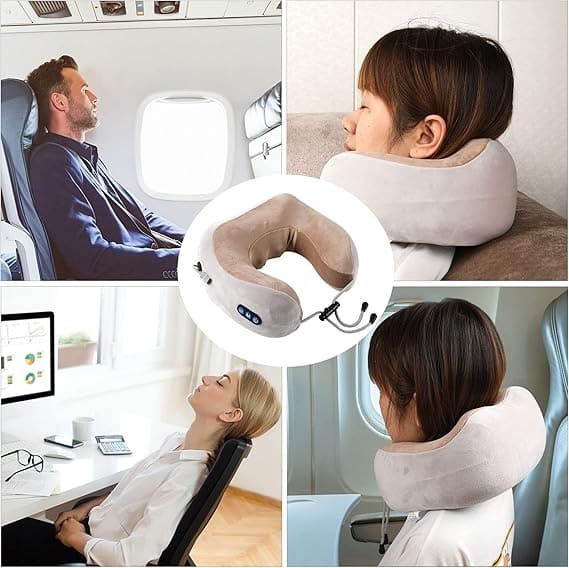 ALMOHADA MASAJEADORA ELÉCTRICA VISCOELÁSTICA