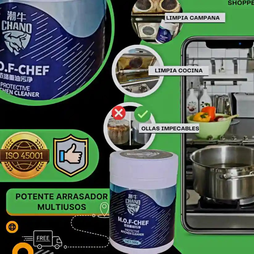 CHANO PODEROSO DESENGRASANTE 500G