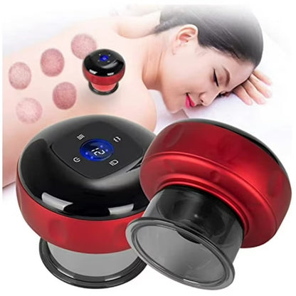 Masajeador de Ventosa con Luz Roja y Succión