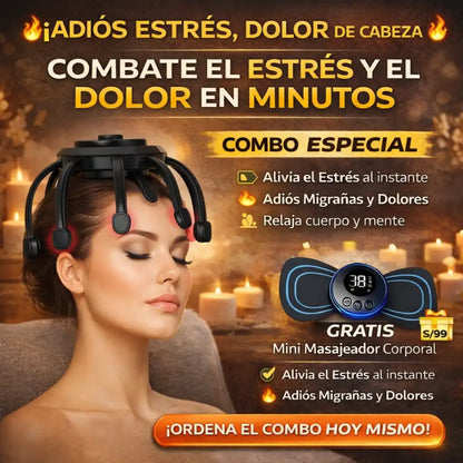Masajeador de Cabeza + Regalo 🎁