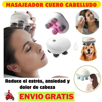 Masajeador Cuero Cabelludo Electrico