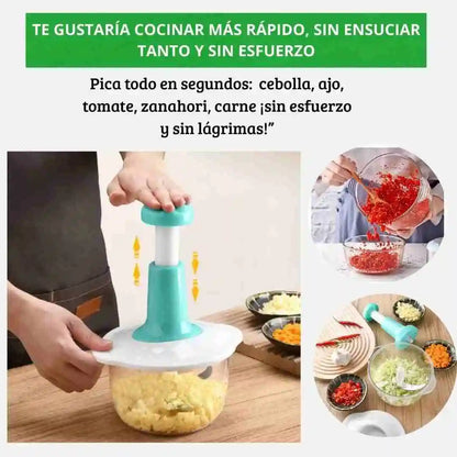 Picador Manual Multifuncional de 4 aspas +🎁spray para aciete