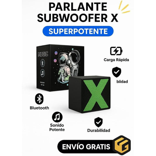 Mini Parlante Subwoofer