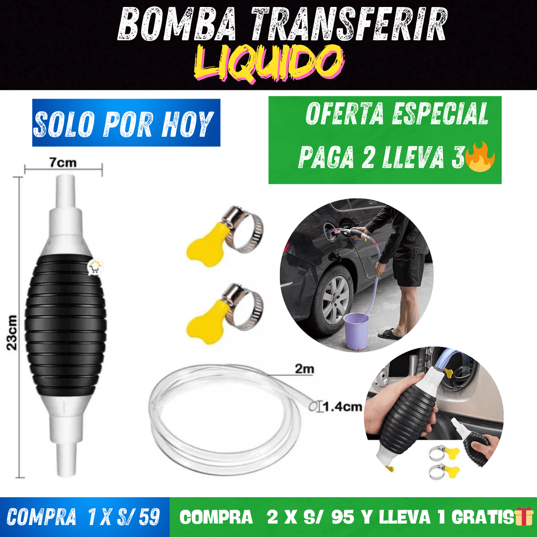 BOMBA DE TRANFERIR LIQUIDO